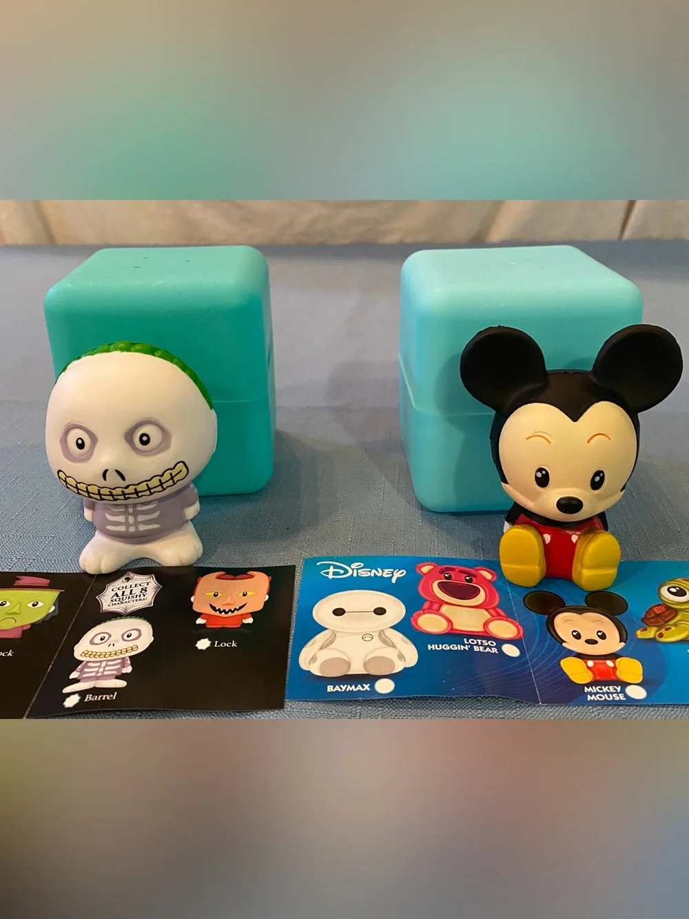 Disney Nightmare Before Christmas & Mickey Mouse Kids Squishy Toy